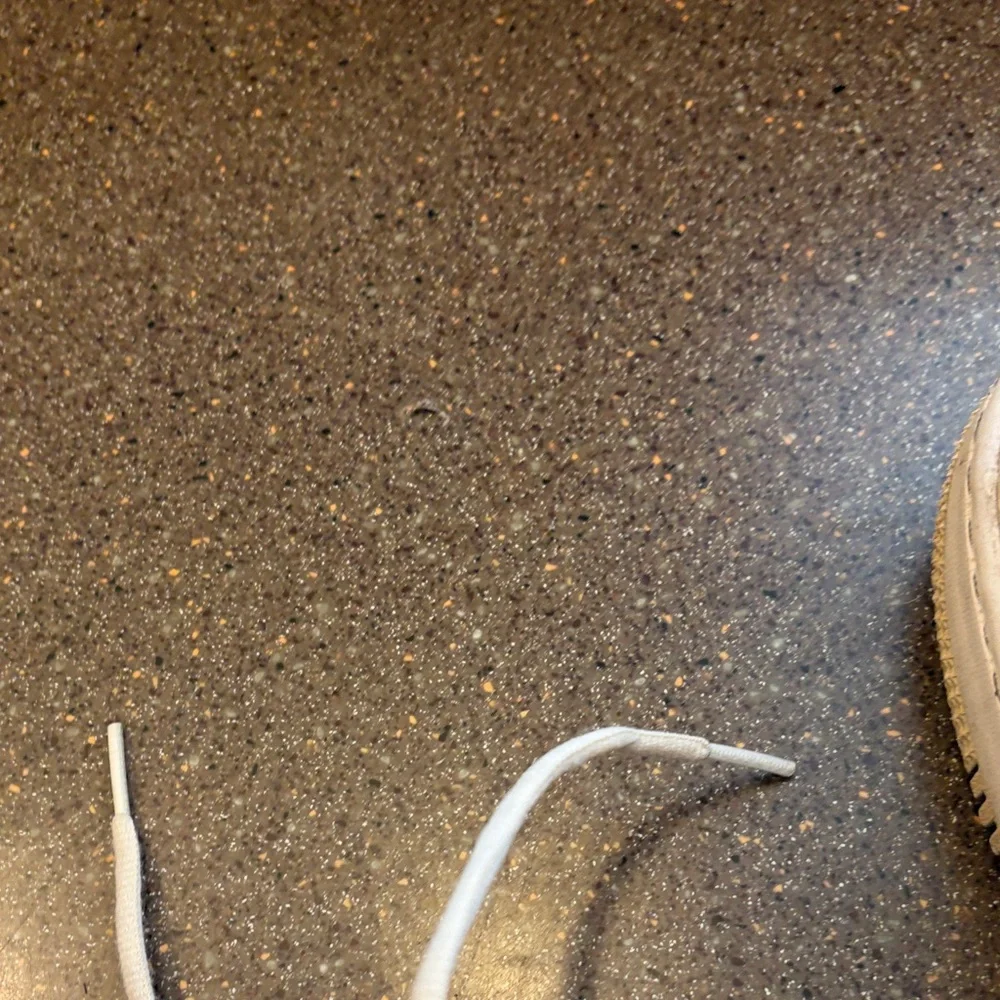 Nike Air Force 1 White and Mint Sneakers with pink Accents - Picture 9 of 12